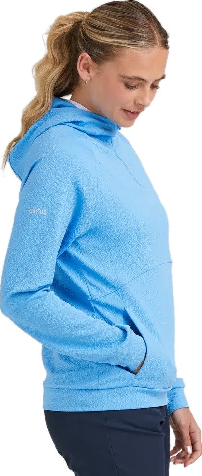 Ping Rhona Textured Damen Sweatshirt, infinity blue