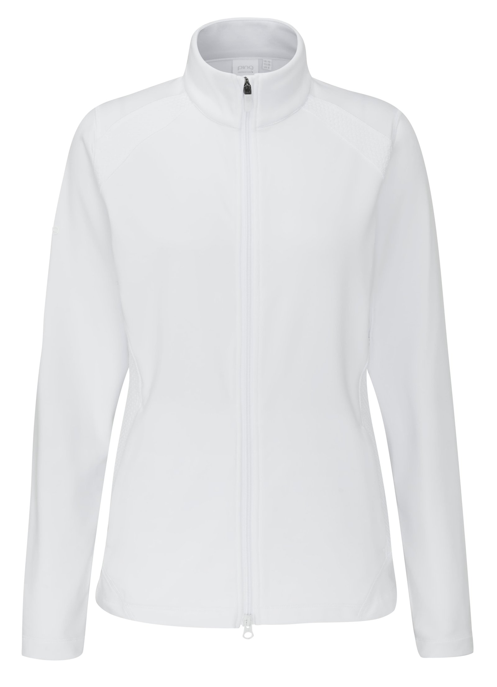 PING Eda Lightweight Full Zip Damen Jacke, weiß
