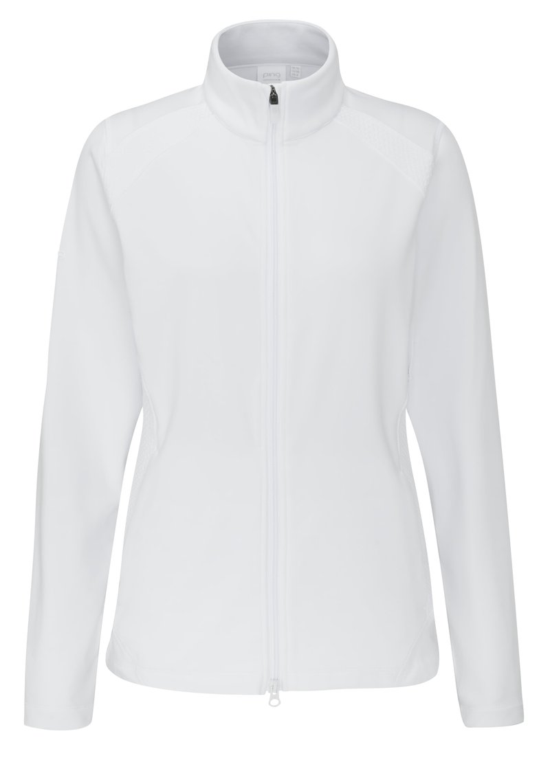 PING Eda Lightweight Full Zip Damen Jacke, weiß