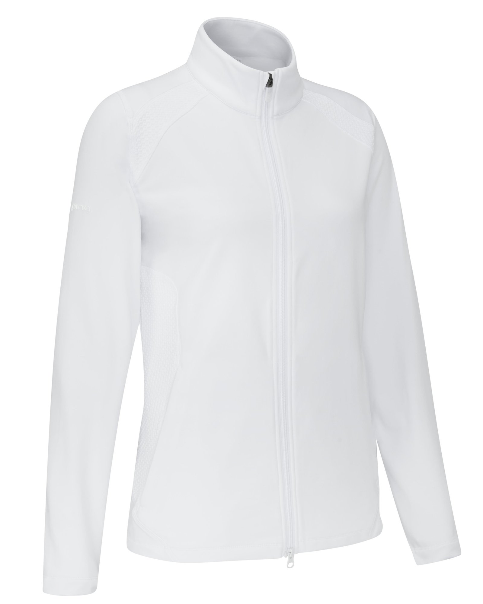 PING Eda Lightweight Full Zip Damen Jacke, weiß