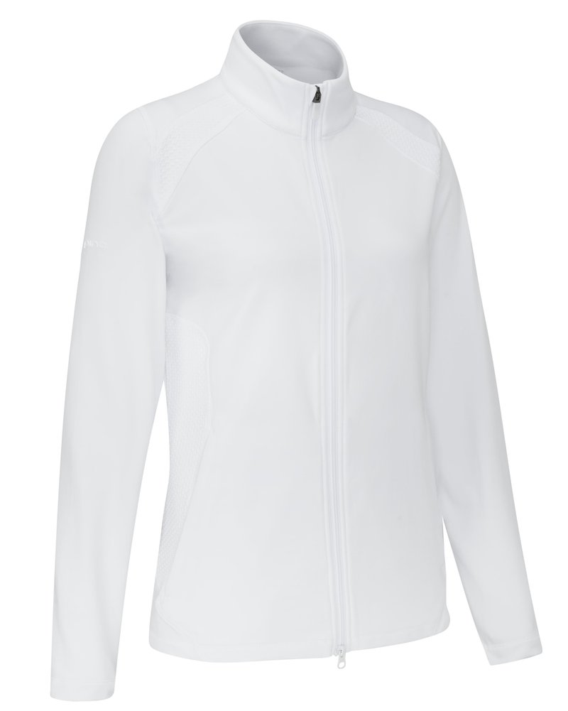 PING Eda Lightweight Full Zip Damen Jacke, weiß