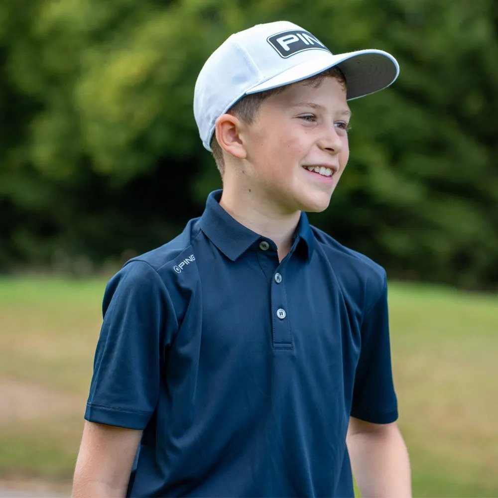 PING Lindum Junior Polo, Navy