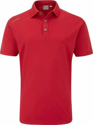 PING Lindum Junior Polo, Rich Red