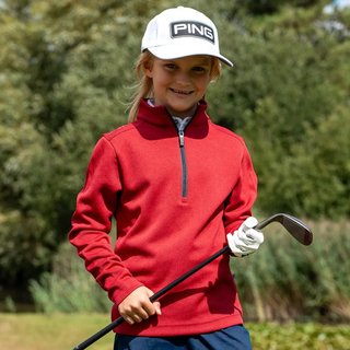 PING Ramsey Junior Midlayer, Rich Red Marl