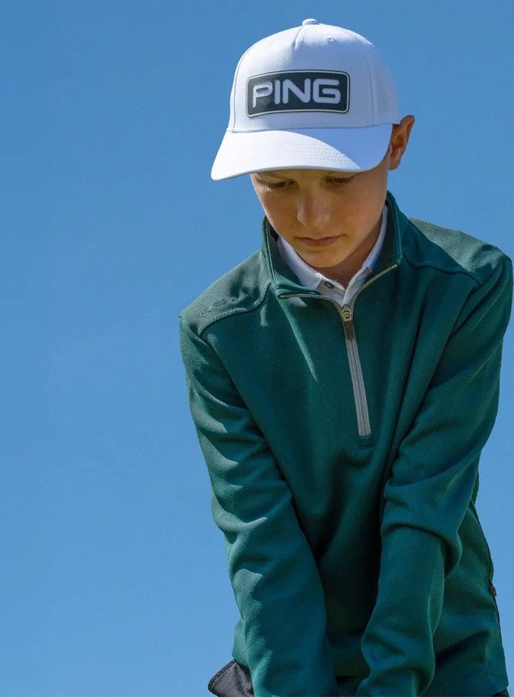 PING Ramsey Junior Sweatshirt, Pine