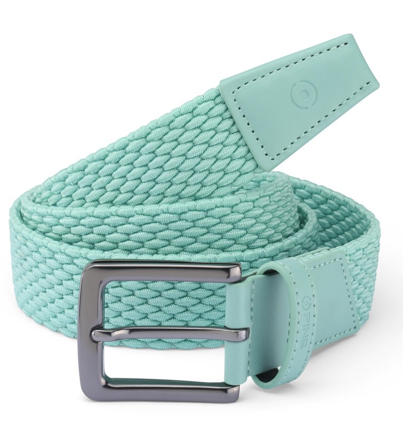 Ping stretch webbing Herren Gürtel,, grün bay