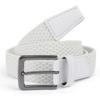 Ping stretch webbing Herren Gürtel, weiss
