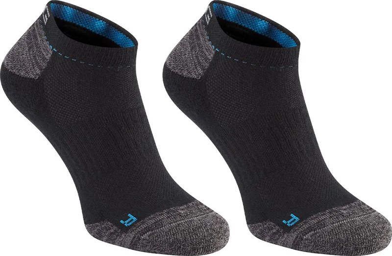 PING SensorCool No Show Herren Socken, schwarz multi