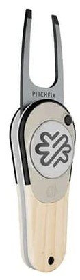 Pitchfix Woodie Pitchgabel mit Ballmarker, Light Ash