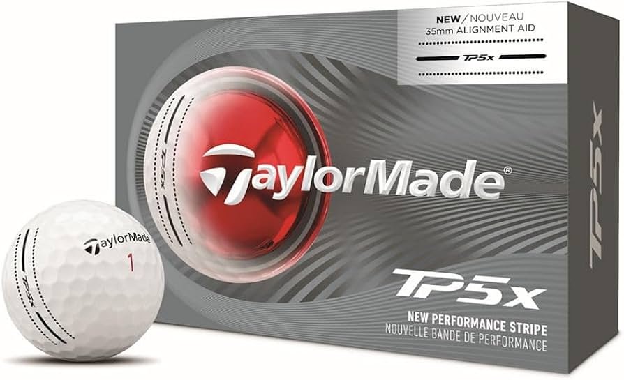 TaylorMade TP5x 35mm Alignment Aid Golfbälle 2026