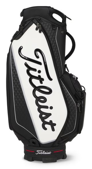 Titleist Tour Series Cart Bag, schwarz/weiß
