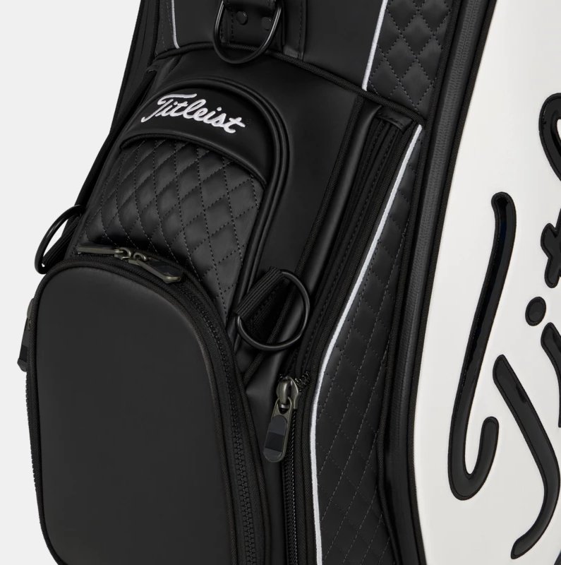 Titleist Tour Series Cart Bag, schwarz/weiß