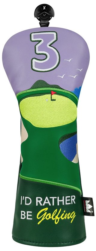 I´d rather be Golfking Fairway headcover