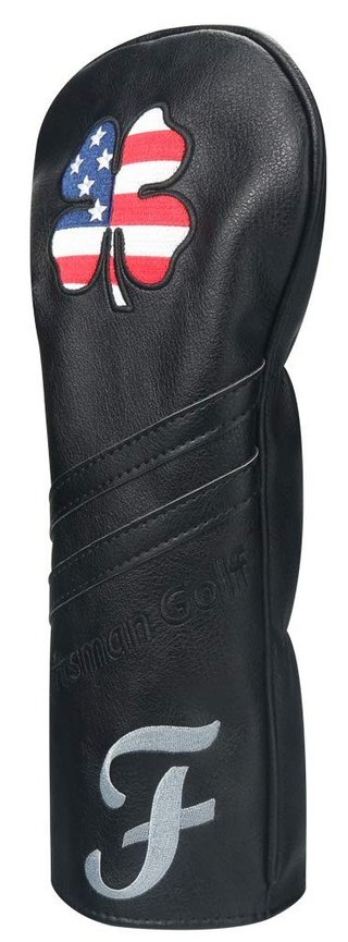 Black Leather Lucky Fairway headcover