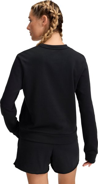 Under Armour Rival Terry Crew Damen Sweatshirt, schwarz