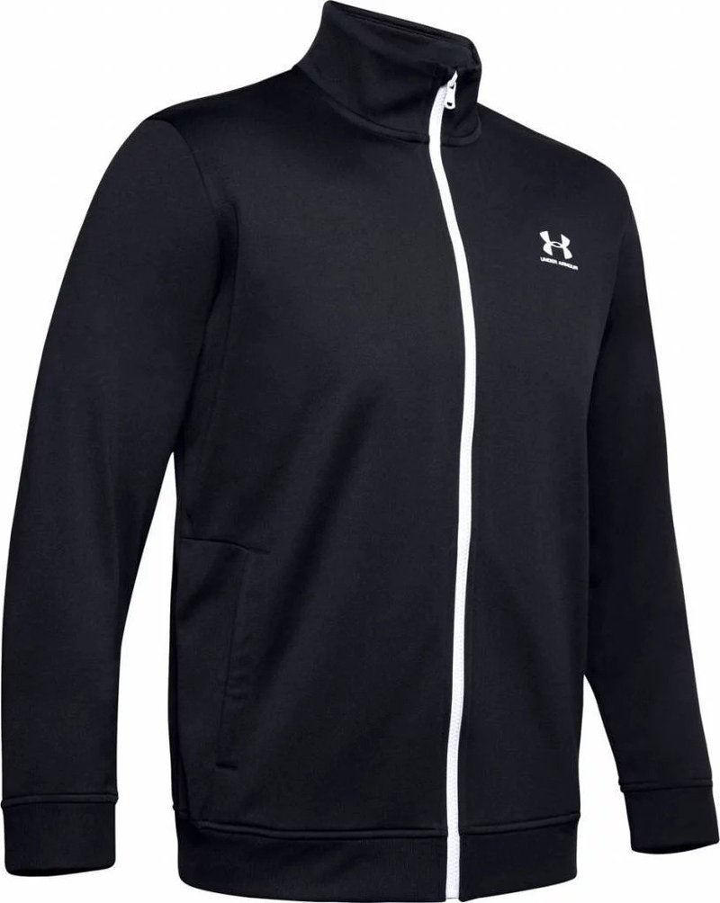 Under Armour Sportstyle Tricot Herren Jacke, Schwarz
