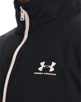 Under Armour Sportstyle Tricot Herren Jacke, Schwarz