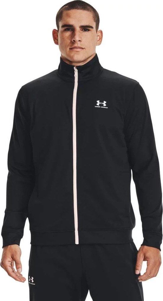 Under Armour Sportstyle Tricot Herren Jacke, Schwarz