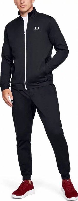 Under Armour Sportstyle Tricot Herren Jacke, Schwarz