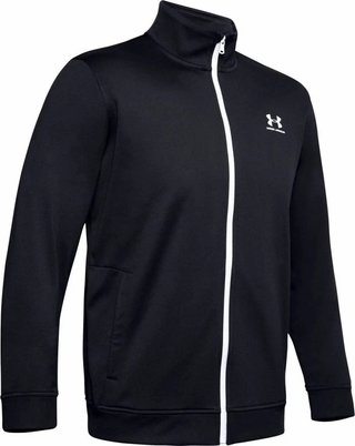 Under Armour Sportstyle Tricot Herren Jacke, Schwarz