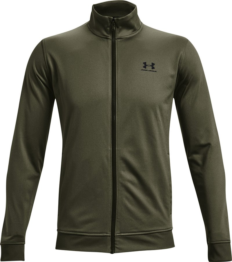 Under Armour Sportstyle Tricot Herren Jacke, marine od green