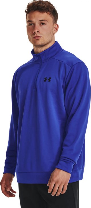 Under Armour Fleece 1/4 Zip Herren Sweatshirt, Team Royal