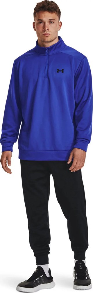 Under Armour Fleece 1/4 Zip Herren Sweatshirt, Team Royal