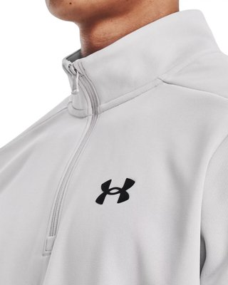 Under Armour Fleece 1/4 Zip Herren Sweatshirt, halo gray