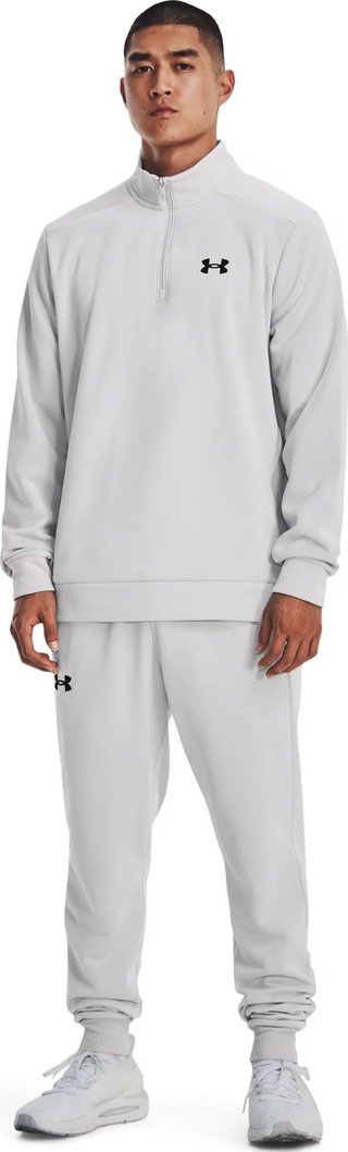 Under Armour Fleece 1/4 Zip Herren Sweatshirt, halo gray