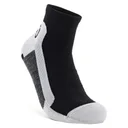 Ecco Tech Sporty Ankle-Cut Socken, Schwarz/Weiß