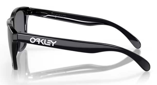 Oakley Frogskins Polished Black w/ Grey Sonnenbrille