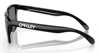 Oakley Frogskins Polished Black w/ Grey Sonnenbrille