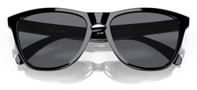 Oakley Frogskins Polished Black w/ Grey Sonnenbrille