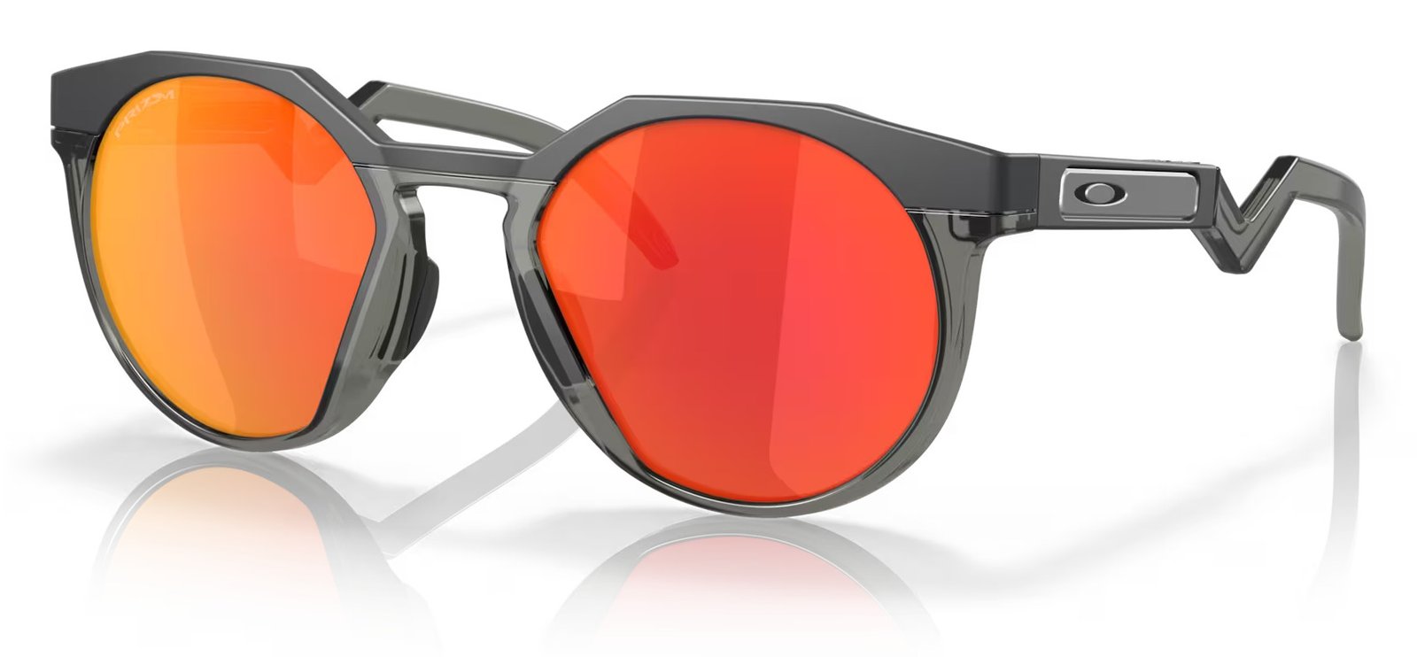 Oakley HSTN MtCrbn/GrySmk w/ Prizm Ruby Sonnenbrille