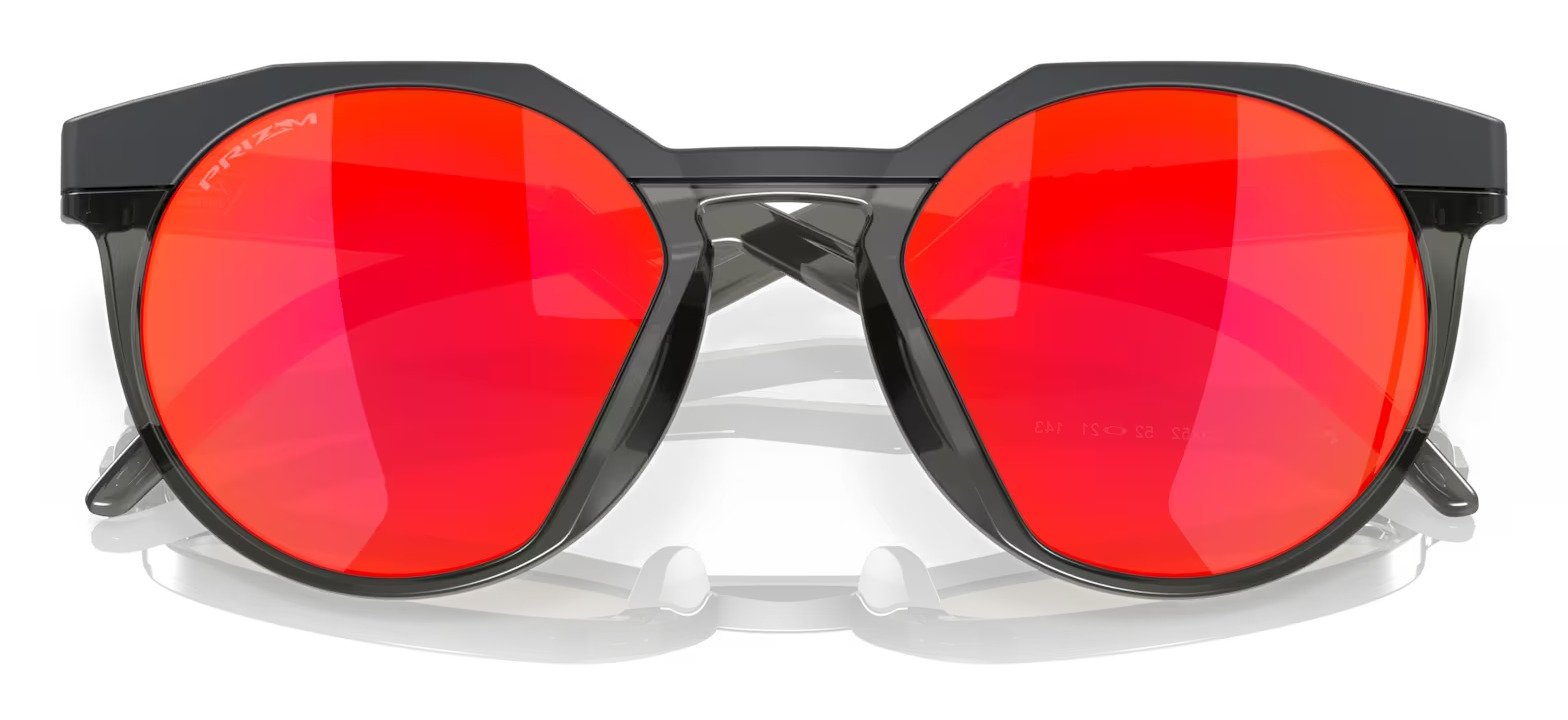 Oakley HSTN MtCrbn/GrySmk w/ Prizm Ruby Sonnenbrille