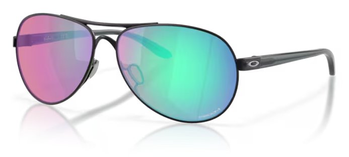 Oakley Feedback Sonnenbrille, Prizm Golf Gläser, Satin Black Rahmen