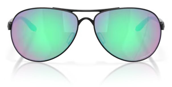 Oakley Feedback Sonnenbrille, Prizm Golf Gläser, Satin Black Rahmen