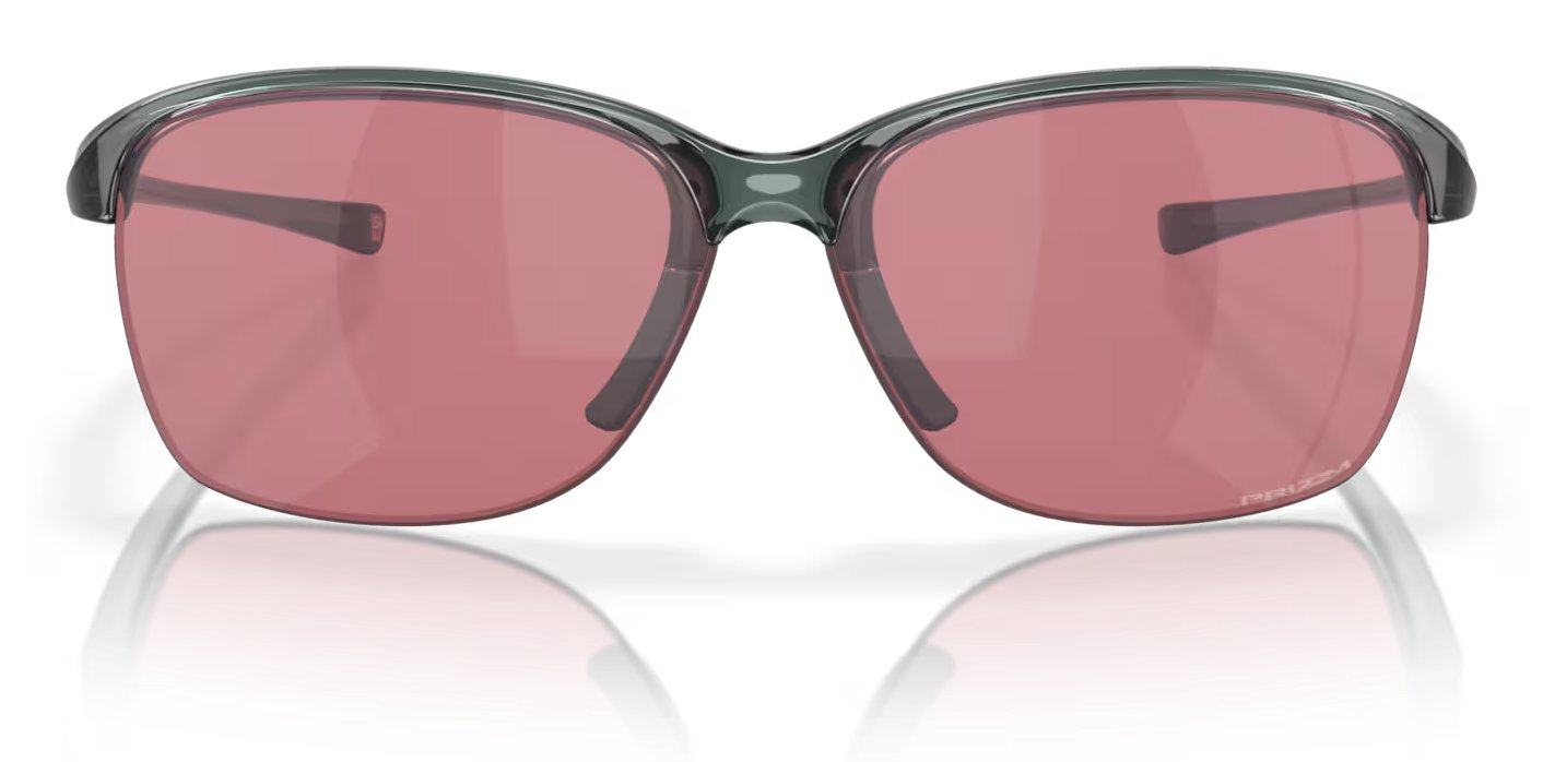 Oakley Unstoppable Sonnenbrille, Prizm Dark Golf Lenses/Crystal Black Frame