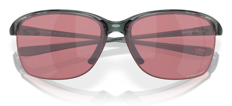 Oakley Unstoppable Sonnenbrille, Prizm Dark Golf Lenses/Crystal Black Frame