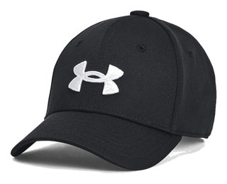 Under Armour Boy's Blitzing Junior Schirmmütze, schwarz