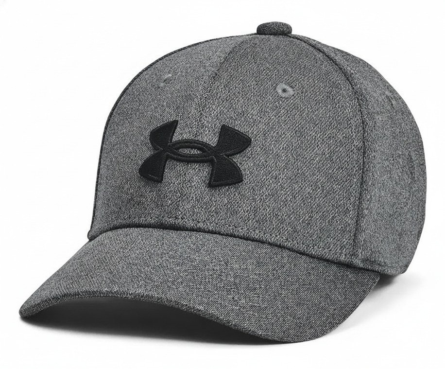 Under Armour Blitzing Low Junior Schirmmütze, schwarz/grau