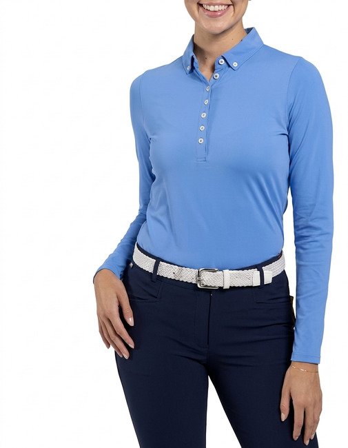 KJUS Catalina Cool Longsleeve Damen Polo, Yonder