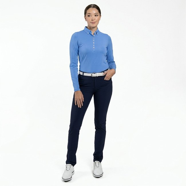 KJUS Catalina Cool Longsleeve Damen Polo, Yonder