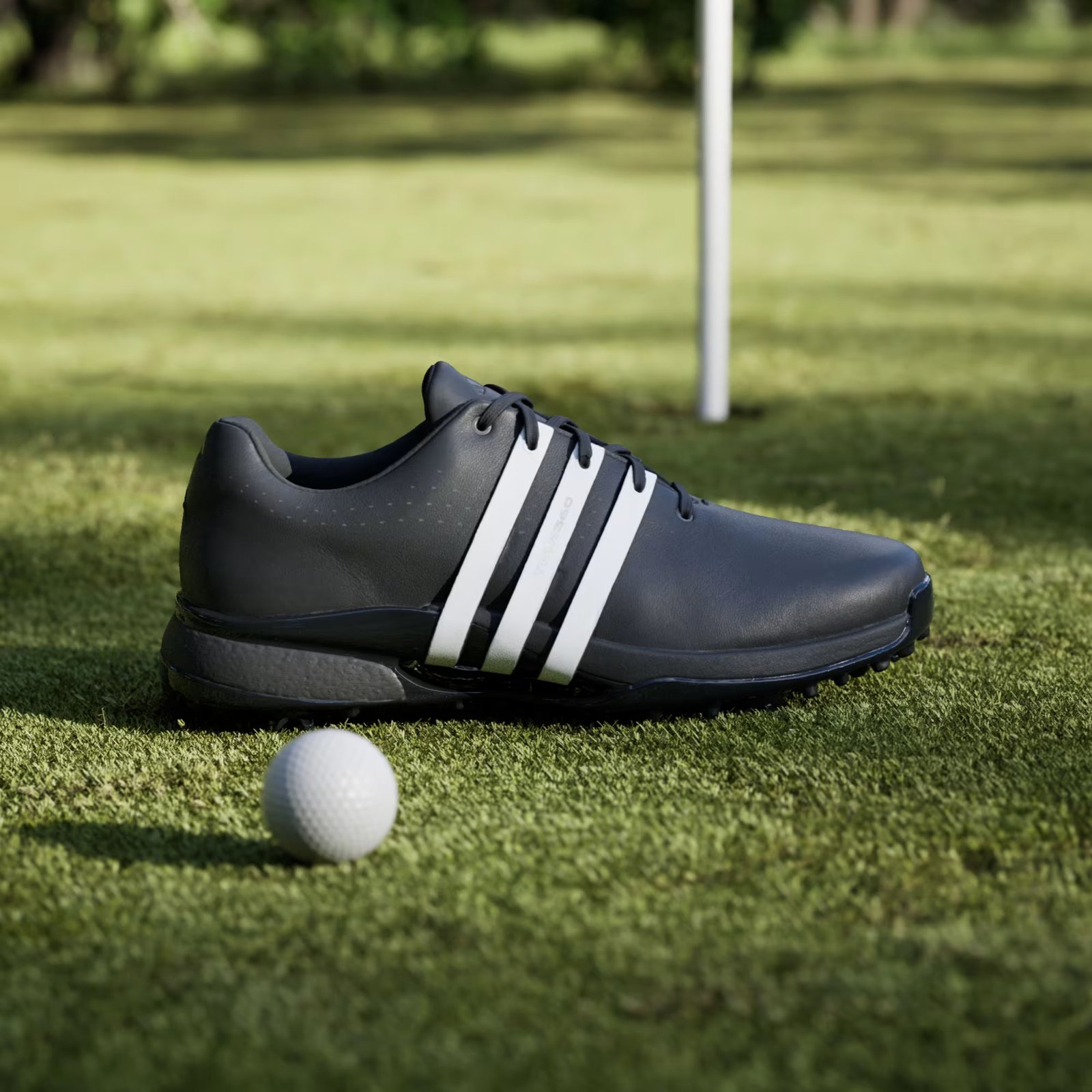 Adidas Tour360 24 Herren Golfschuhe, schwarz