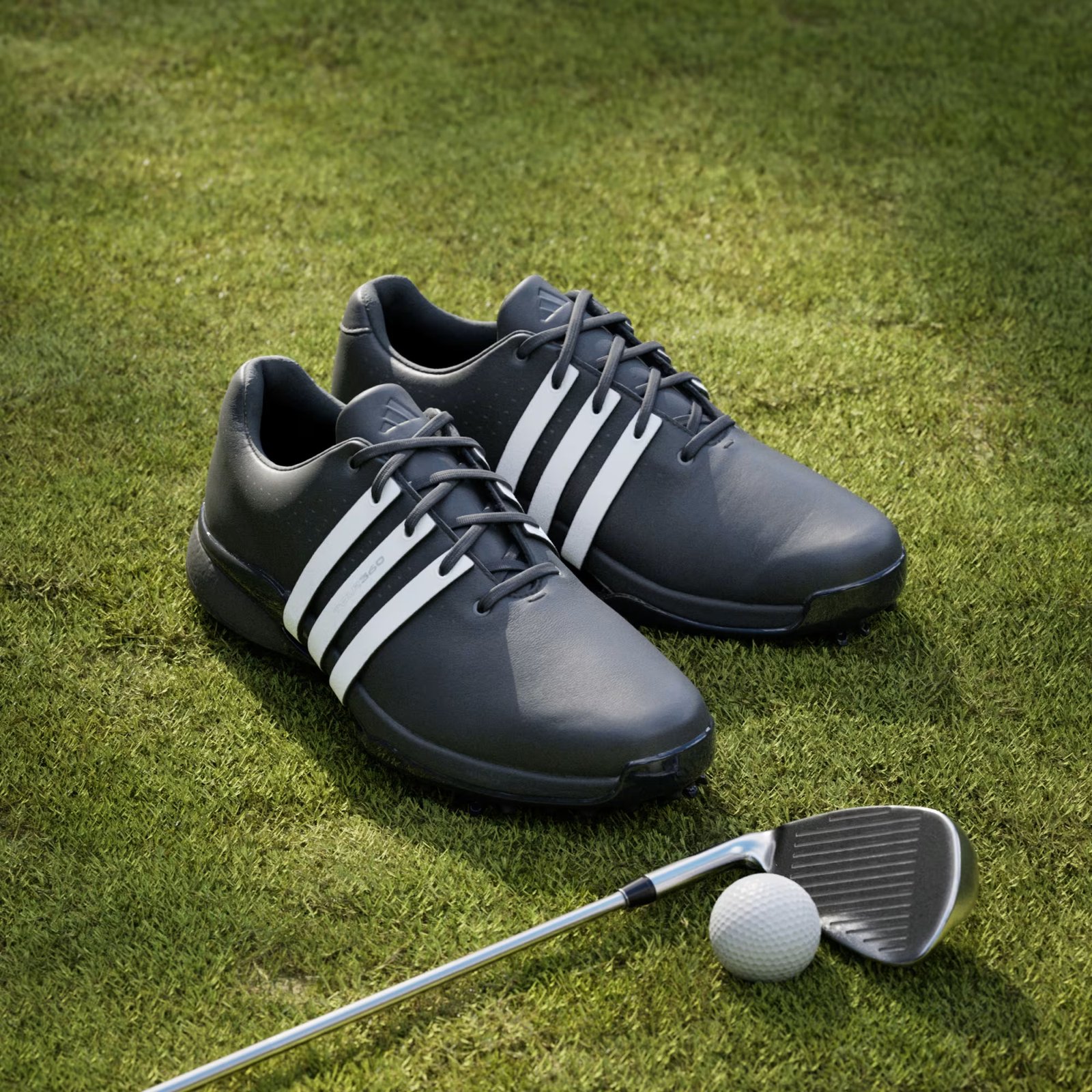 Adidas Tour360 24 Herren Golfschuhe, schwarz