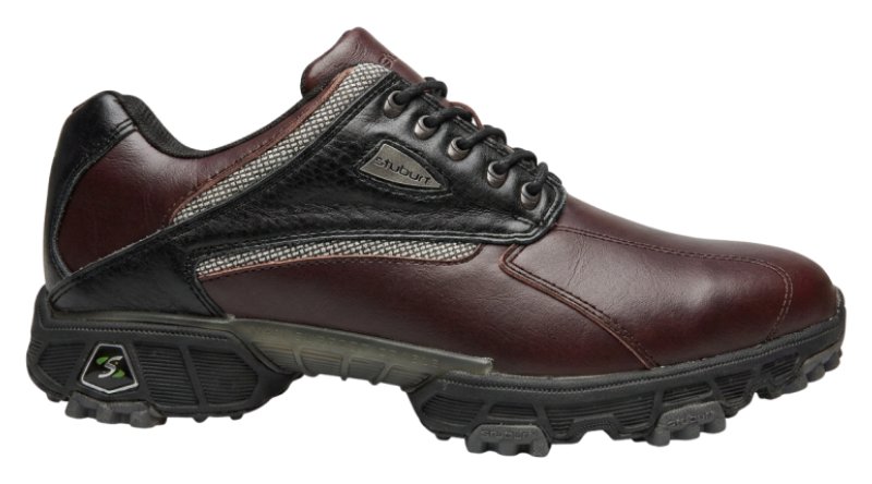 Stuburt Pro-am III Herren Golfschuhe, Burgund/Schwarz