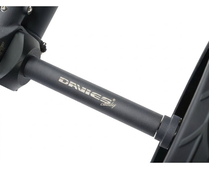 Davies Caddy SMART DHC Elektro-Trolley, schwarz/rote Räder