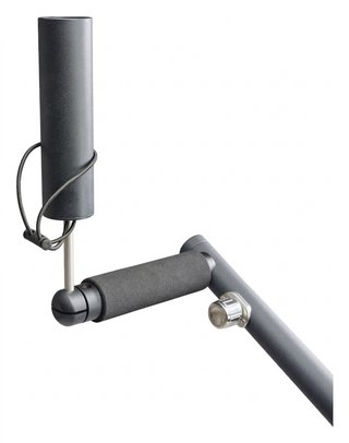 Davies Caddy Compact Schirmhalter für Davies Caddy SMART und QUICK FOLD, schwarz matt