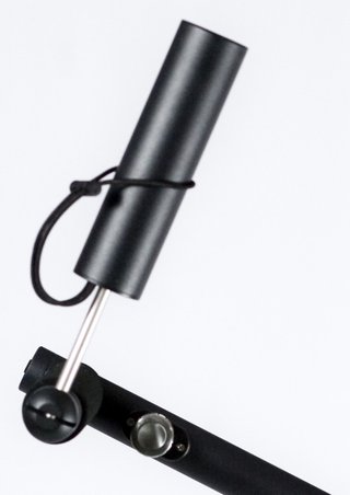 Davies Caddy Compact Schirmhalter für Davies Caddy SMART und QUICK FOLD, schwarz matt