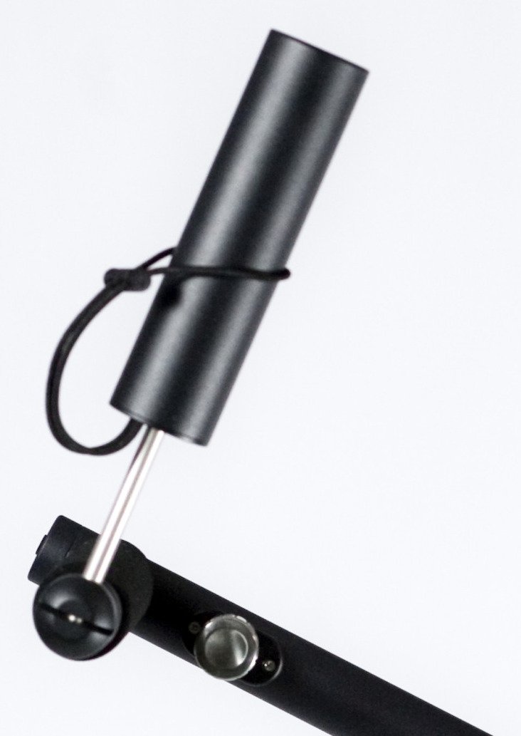 Davies Caddy Compact Schirmhalter für Davies Caddy SMART und QUICK FOLD, schwarz matt